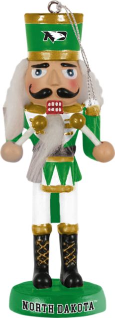 University of North Dakota Fighting Hawks Nutcracker Ornament