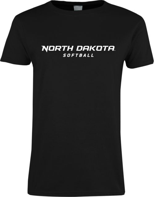 University of North Dakota Ladies T Shirt North Dakota Softball - ONLINE ONLY