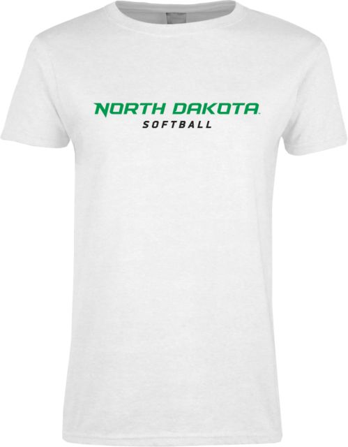 University of North Dakota Ladies T Shirt North Dakota Softball - ONLINE ONLY
