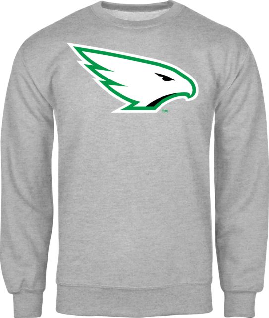 University of North Dakota Fleece Crew UND Hawk Head