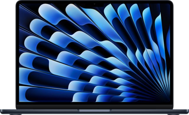 Apple 13-inch MacBook Air: Apple M5 chip with 10‑core CPU and 8‑core GPU, 16GB, 512GB SSD - Midnight